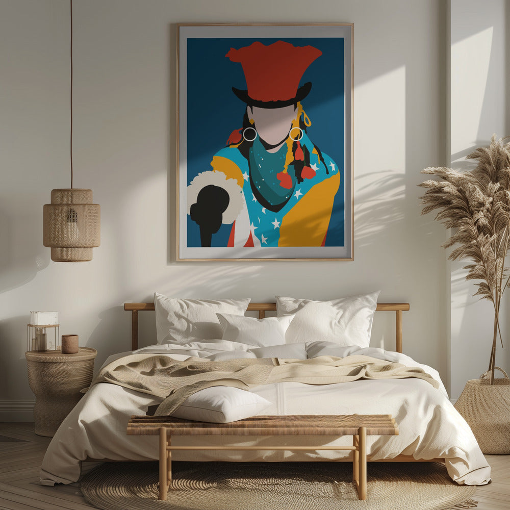 Boy George Minimalist Pop Art Poster